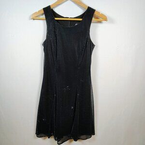 Be Smart Women's Size 5/6‎ Shimmering Sleeveless Cocktail Mini Dress
